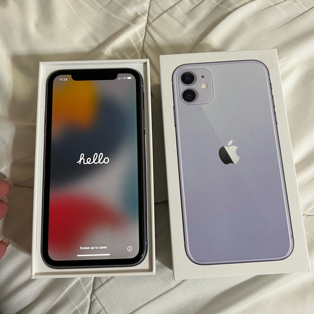 Purple iPhone 11